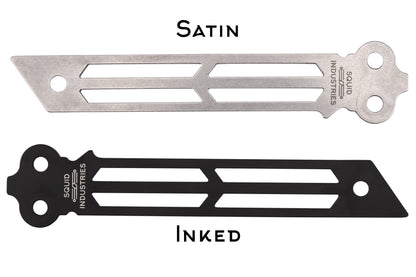 build your own triton blade options satin silver inked black